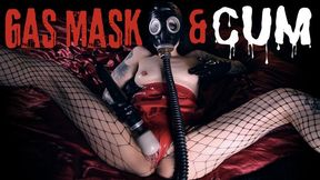 Gas Mask and Cum