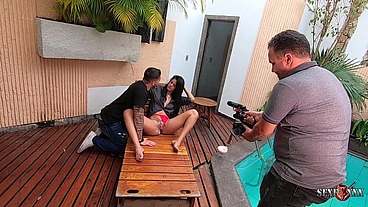 Shayenne Samara com a estréia do novo ator na Sexfoxxx - Hugo Belfort - Higor Negrão - Sandro Lima