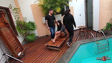 Shayenne Samara com a estréia do novo ator na Sexfoxxx - Hugo Belfort - Higor Negrão - Sandro Lima
