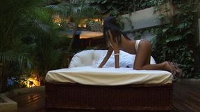 round and oiled brazilian ass banged by a hard cock