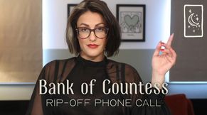 Bank of Countess Diamond Rip-off Phone Call - Financial Domination