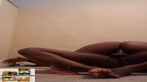 Amateur girlfriend rides and gets smashed erect on the floor