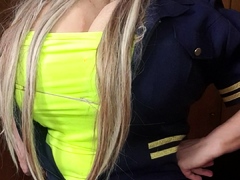 Watch sexy Susi in amazing stewardess