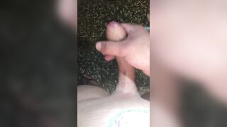 Manstick dumping all the milk in the douche