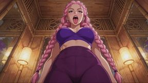 Vore Stories #12: Pink-Braided Yoga Goddess Claims Her Willing Nano