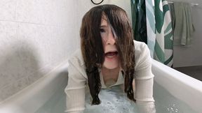 Bathtub Punishment with Nathalia