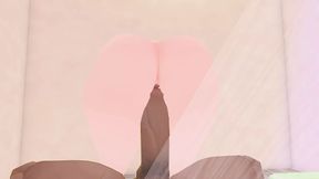 a young wife came into the shower to rub her husband&#039;s penis with her pussy