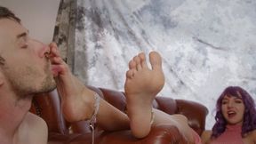 Bare Feet t Of Stella Worshipped By A Man - Full - 4K
