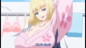 Blonde Anime Babe Gets Big Tits Fucked Hard By Japanese Dick
