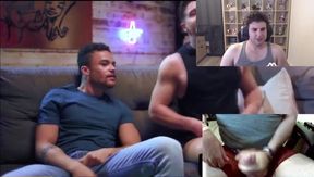 Straight guy gets destroyed by big dick gay anal creampie reaction