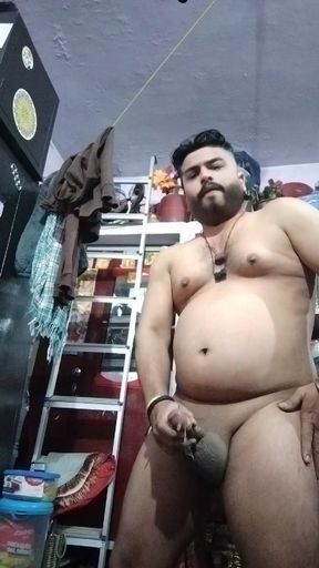 Cocky man pulling out   Clip 1