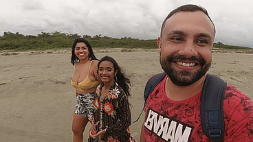 Carioca Magrinha Levou Rola até as Bolas e Gozada na Bucetinha