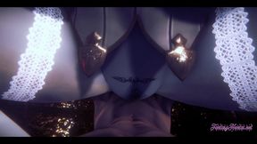 Resident Evil Hentai 3D - POV Lady Dimitresku Boobjob and Cowgirl Style with Creampie - Anime Manga Japanese Porn Video - First