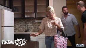 TWINKPOP - Gorgeous Brandon Evans Shows Brendan Patrick Just How Good The Real Thing Feels
