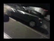 on the roadside parking lot