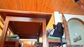 Horny Guy Humps Furniture Like Crazy - Table, Chair, Sofa & Kitchen Counter + Thick Cumshot