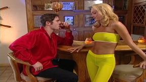 Blonde Babe in Wild Kitchen Fuck