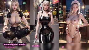 learned about sex by my mum s dildos (with pussy masturbation asmr sound! ai 3d generated)