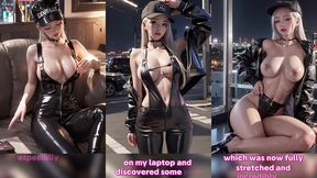 learned about sex by my mum s dildos (with pussy masturbation asmr sound! ai 3d generated)