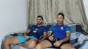 brotheragem no intervalo do jogo