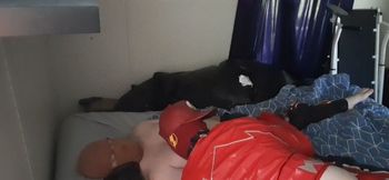 Halloween Party Biker Blowjob