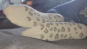 Chrissy candid printed socks