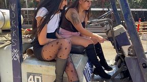 Bi-Curious Forklift Pedal Pumping