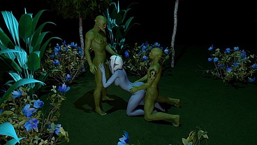 Elf Orcs Threesome