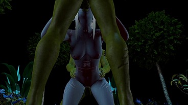 Elf Orcs Threesome