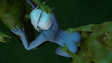 Elf Orcs Threesome