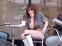 Exotic Japanese slut in Horny Public JAV clip