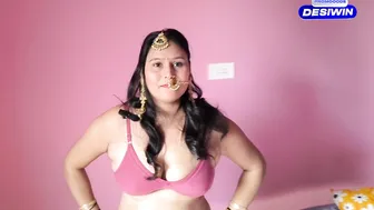 Puja moans while expertly sucking cock and taking big dick