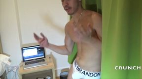 Bottom Hairy Boy Fucked by Latino Twink