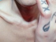 Femboy Trying Blowjob by Lana Rosunx