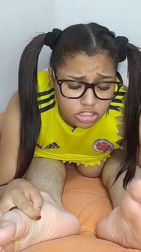 Amateur Porn "colombian Stepsister, Hot When Her Husband Went on a Trip to the United States and Invites His Stepbrother to Do D