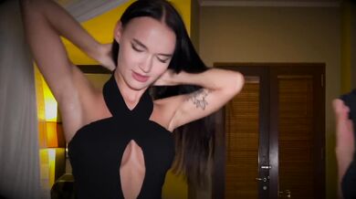 Two sluts deep throating and gargling a big cock raw POV threesome with blowjob