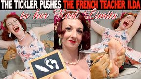 THE TICKLER PUSHES THE FRENCH TEACHER ILDA TO HER REAL LIMITS - FULL HD MP4