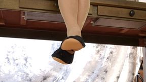 Lick Feet Of Stella Taken Straight From The Dark Gymnastic Slippers - Polish Language - Part 1