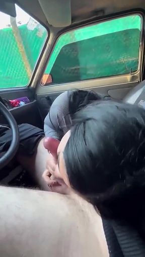 Argentinian asshole sucking her boyfriend's friend's cock on the streets of india public sex   Clip 1