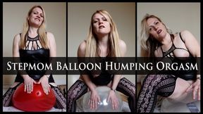 Stepmom Balloon Humping Orgasm