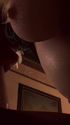 Stunning Blonde Elf Gives a Handjob and a Blowjob - 3D Porn