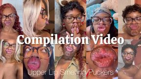 Lip Smelling & Puckering Compilation 2024