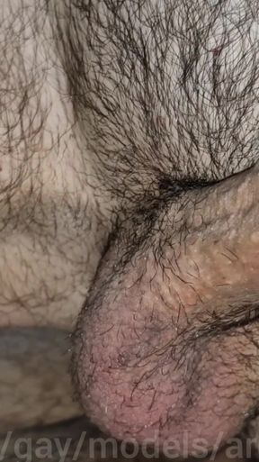 Iconic moment from &quot;Sperm volleys of hairy men from a hot fuck by a rider with precum and powerful thick sperm!&quot;