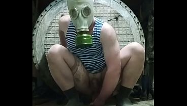 A Russian soldier came to Chernobyl to film gay porn!
