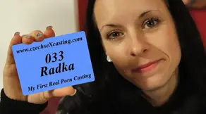 Radka getting pounded on the casting couch