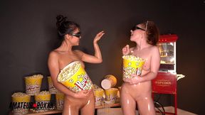 amateur boxxx - lulu chu and amber addis buttered up