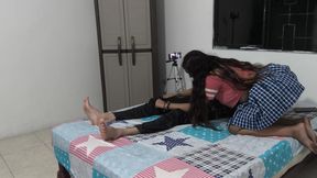 Dirty girlfriend stuff!! Sucking my cheating boyfriend's cock like a woman in love