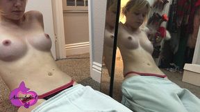 reflective belly button play