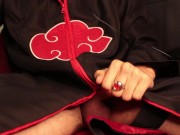 hitachi masturbates thinking about sakura / COSPLAY AKATSUKI NARUTO