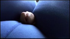 Nylonxtreme - update #18 Blue nylon pantyhose cumshot